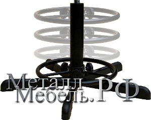 Регулируемая подставка для ног винтового стула